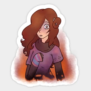 Zero Escape 999 Akane Kurashiki Graphic Shirt And Others Sticker